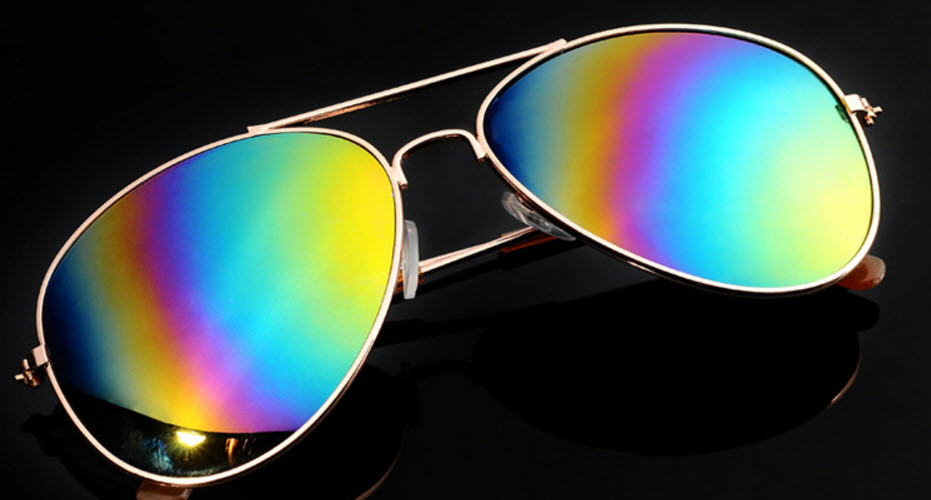'Jennifer' sunglasses -rainbow - s1234-rb